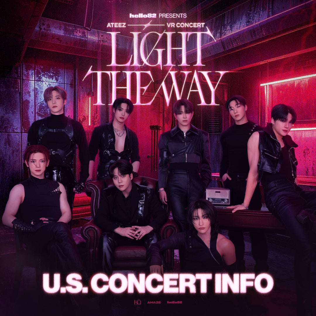 ATEEZ VR CONCERT : LIGHT THE WAY] U.S. Concert Information