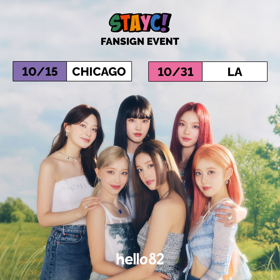 STAYC - 3rd MINI ALBUM : TEENFRESH] 10/31 LA FANSIGN EVENT Winners