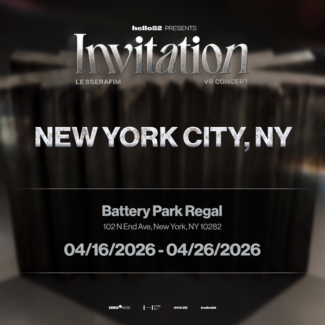 LE SSERAFIM VR CONCERT : INVITATION in NEW YORK, NEW YORK