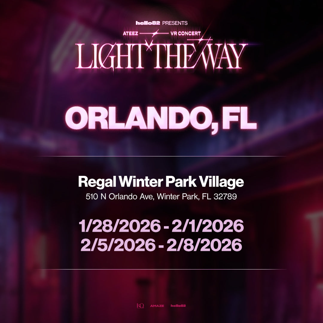 ATEEZ VR CONCERT : LIGHT THE WAY in ORLANDO, FL – hello82.shop