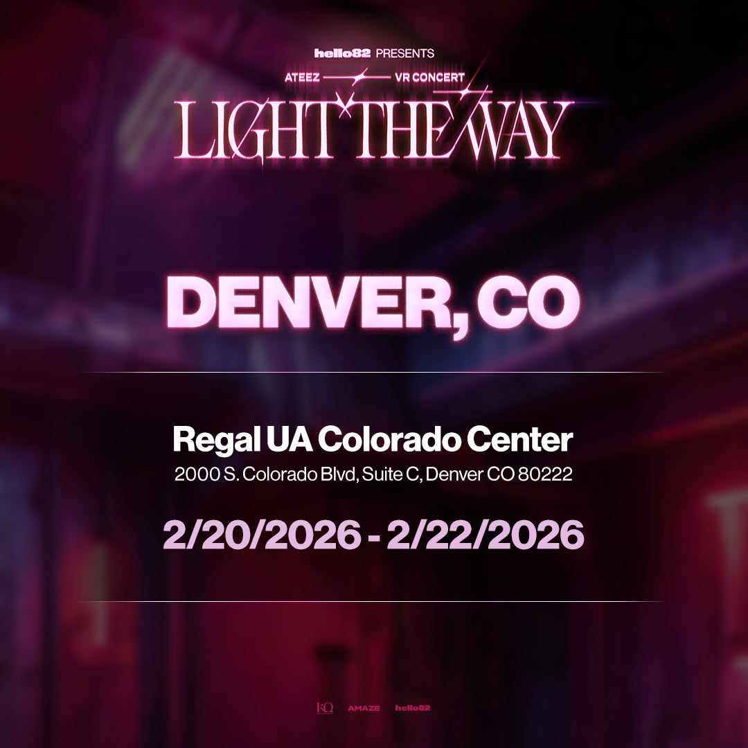 ATEEZ VR CONCERT : LIGHT THE WAY in DENVER, CO – hello82.shop