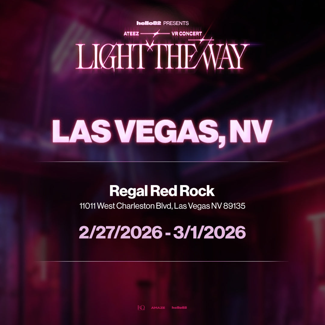 ATEEZ VR CONCERT : LIGHT THE WAY in LAS VEGAS, NV – hello82.shop