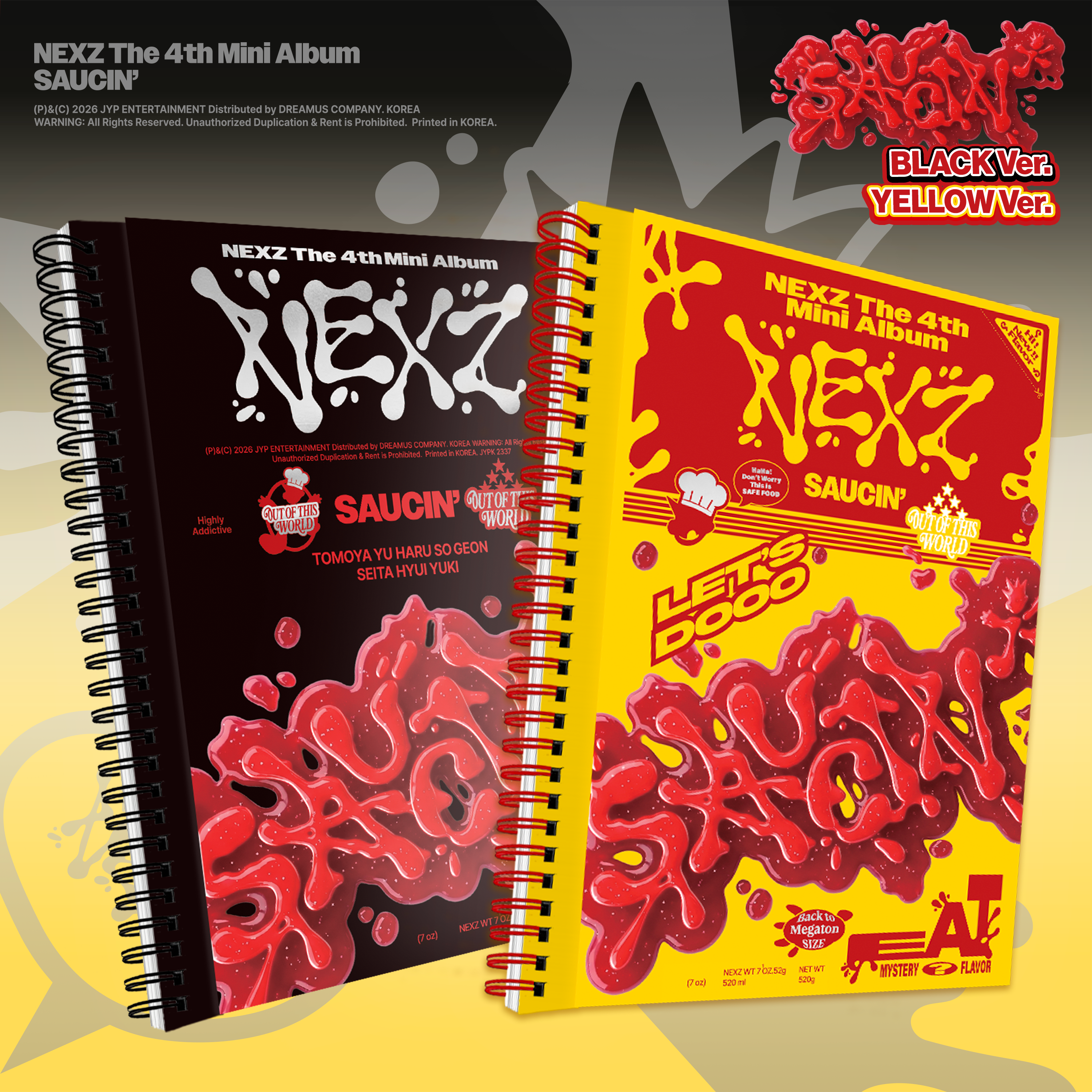 NEXZ - SAUCIN' (hello82 Exclusive) – hello82.shop