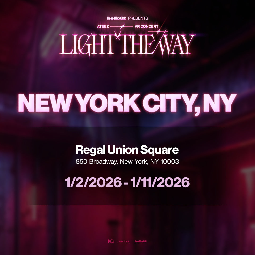 ATEEZ VR CONCERT : LIGHT THE WAY in NEW YORK, NEW YORK – hello82.shop
