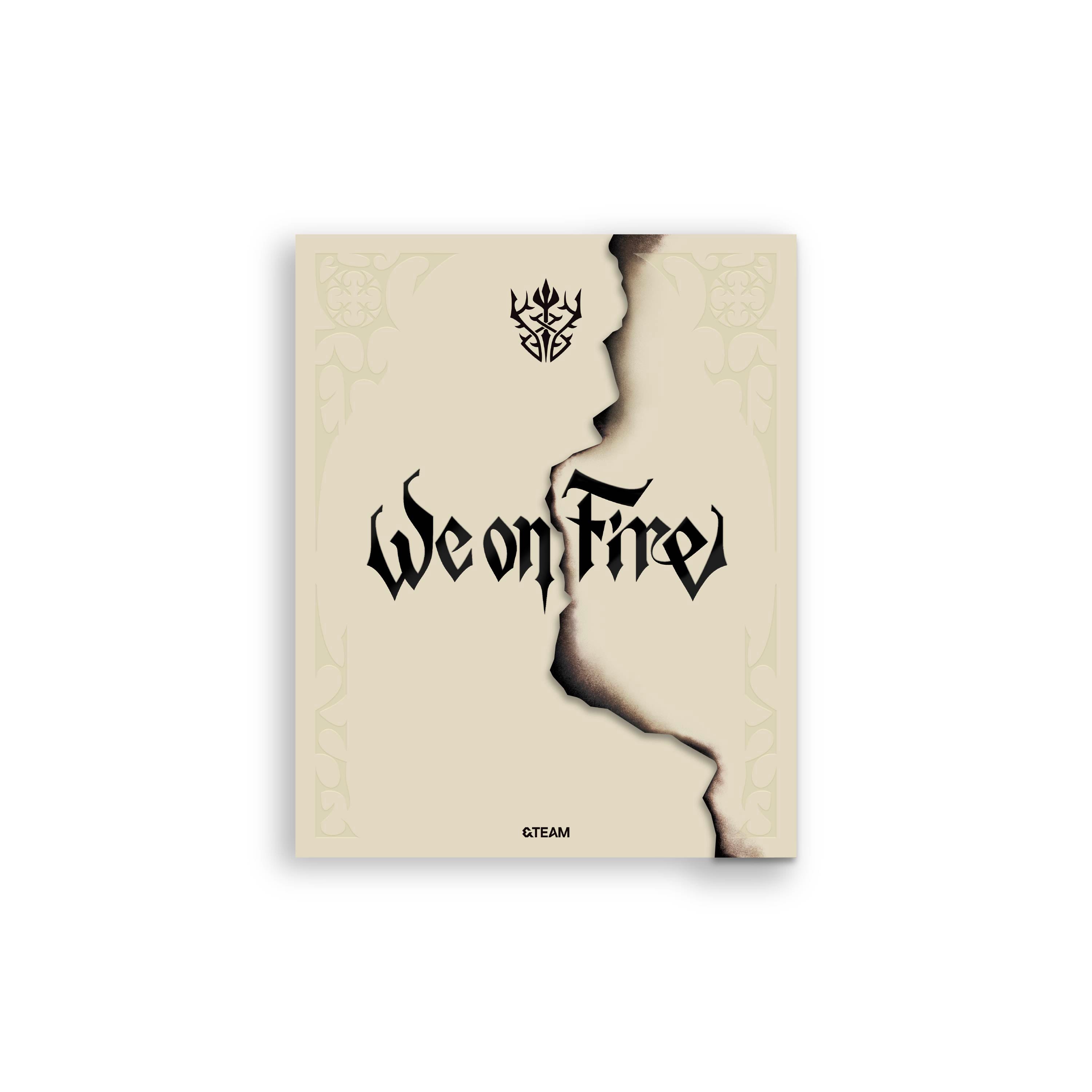 &TEAM We on fire アルバム &TEAM - 3rd EP 'We on Fire' (Limited ver.) – hello82.shop