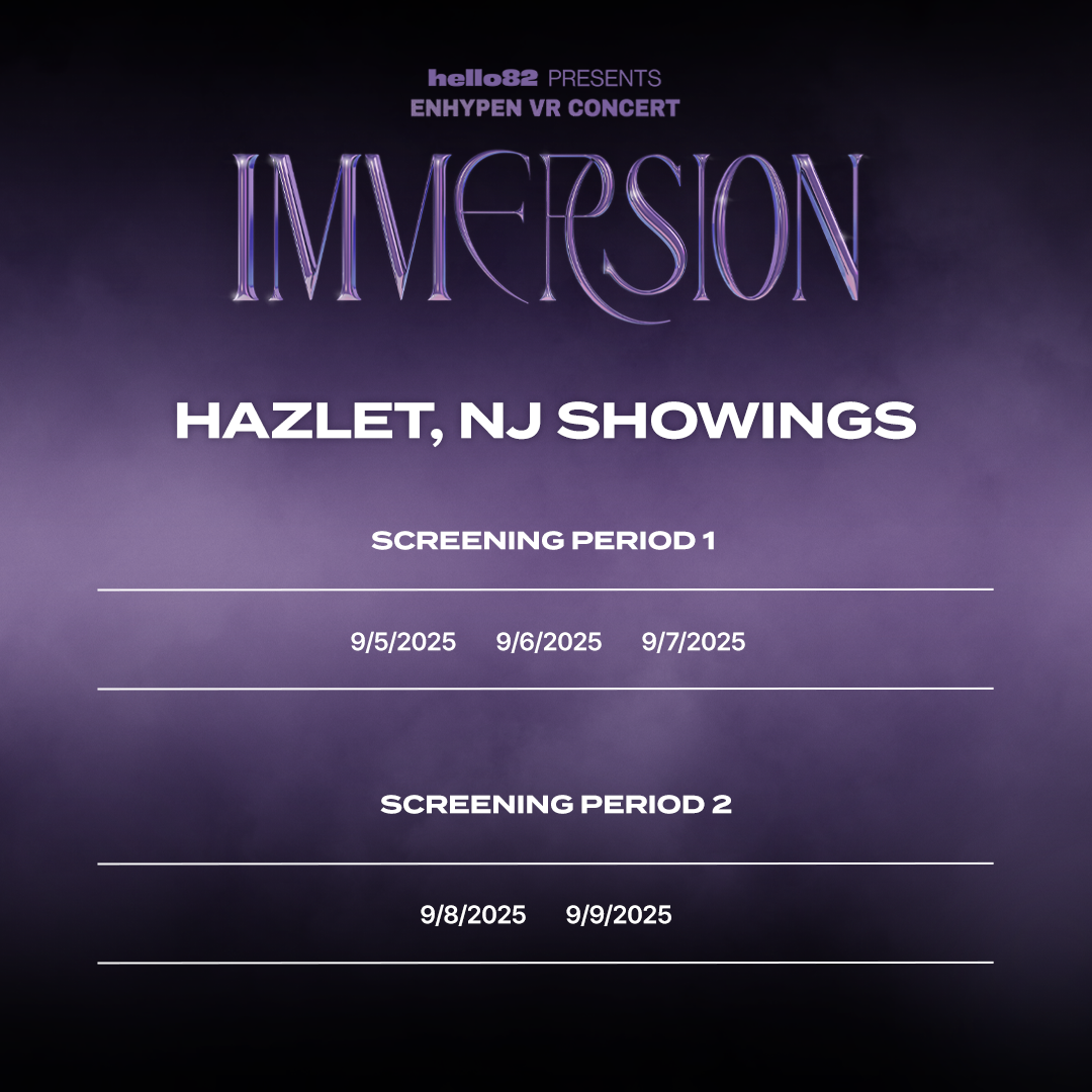 <ENHYPEN VR CONCERT : IMMERSION> in HAZLET, NJ