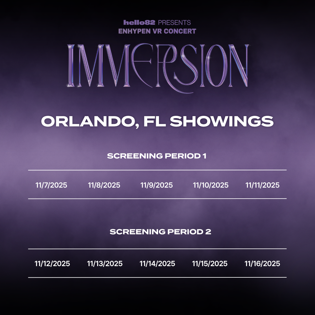 <ENHYPEN VR CONCERT : IMMERSION> in ORLANDO, FL