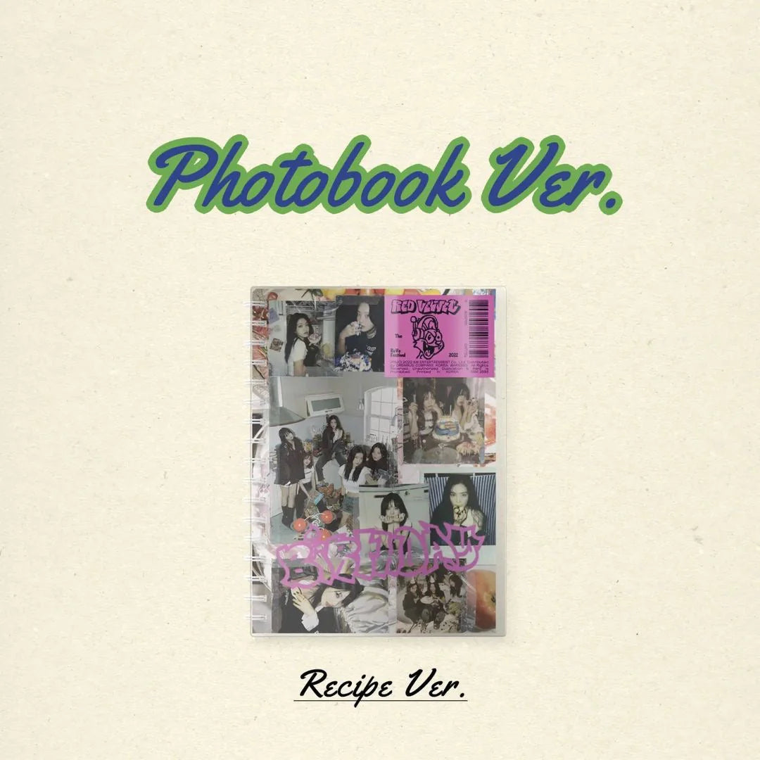 Red Velvet - MINI ALBUM : The ReVe Festival 2022 - Birthday - Recipe ver