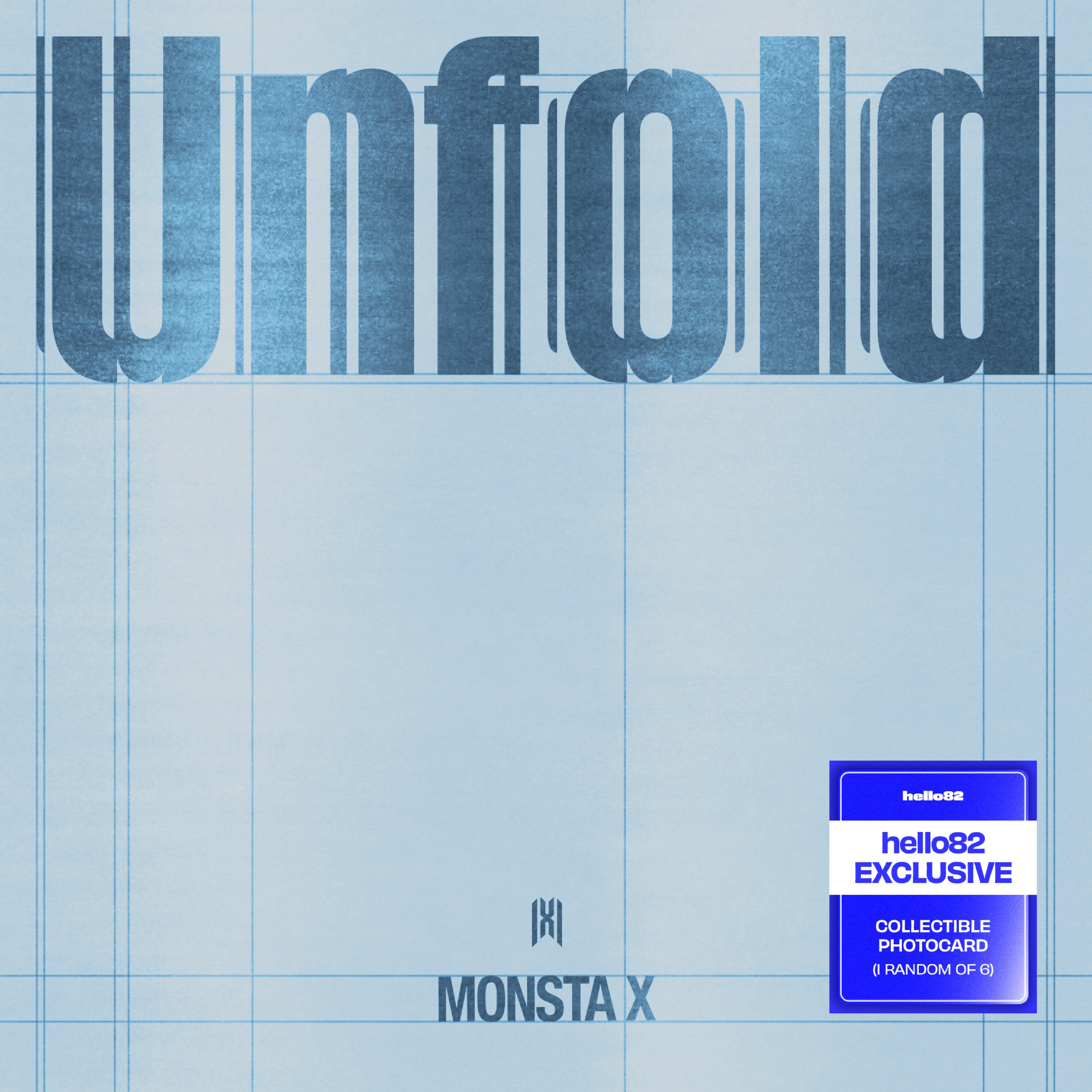 MONSTA X - Unfold (Vinyl) - hello82 Exclusive – hello82.shop