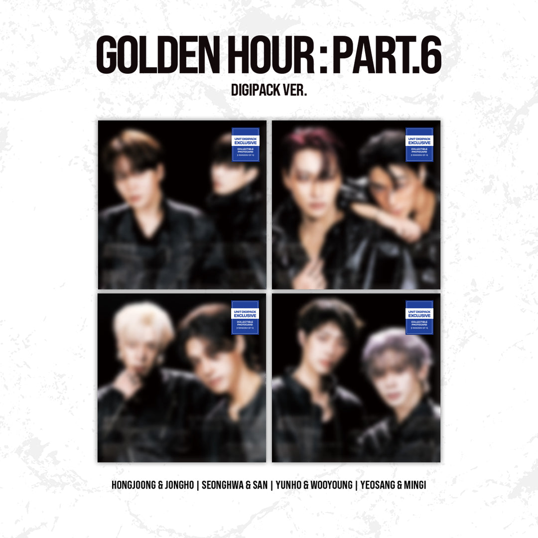 ATEEZ - GOLDEN HOUR : Part.6 (DIGIPACK UNIT VER.) - UNIT DIGIPACK