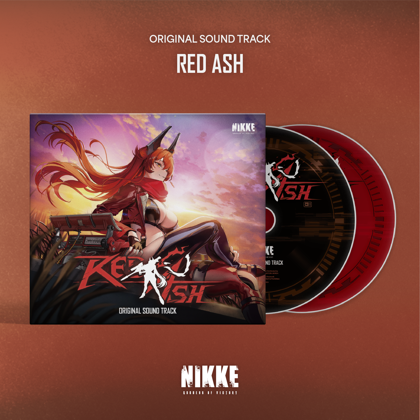 Goddess of Victory: Nikke OST [RED ASH Ver.] – hello82.shop