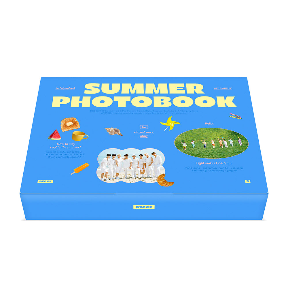 Ateez Summer 2024 Photobook + Inclusions