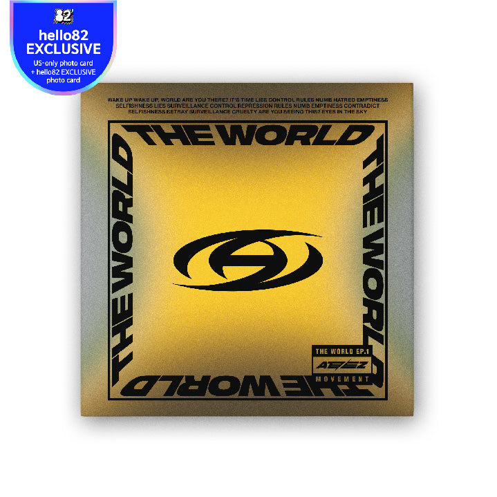 ATEEZ - THE WORLD EP.1 : MOVEMENT - hello82 exclusive DIARY VER.