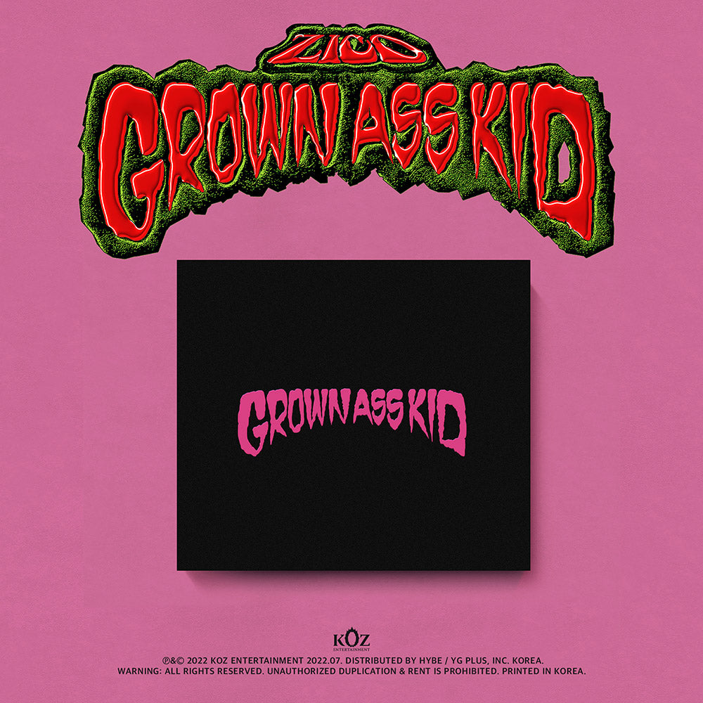 ZICO - 4th MINI ALBUM : Grown Ass Kid [Jewel ver.] – hello82