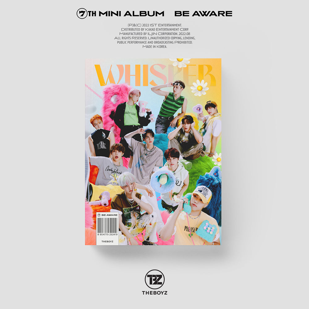 THE BOYZ - 7th MINI ALBUM : BE AWARE - DESIRE VER.