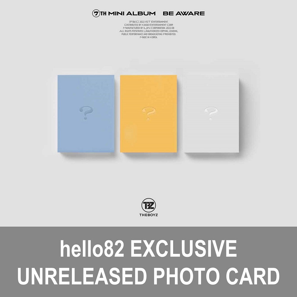 THE BOYZ - 7th MINI ALBUM : BE AWARE