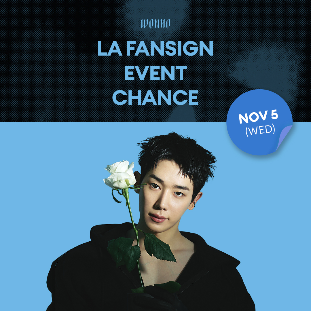 [WONHO - SYNDROME] 11/5 LA FANSIGN EVENT WINNERS