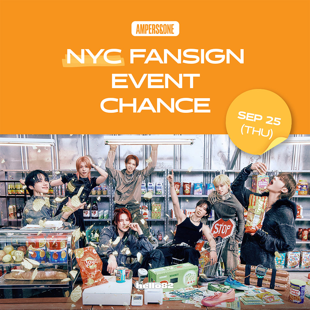 [AMPERS&ONE - LOUD & PROUD] 9/25 NYC FANSIGN EVENT WINNERS