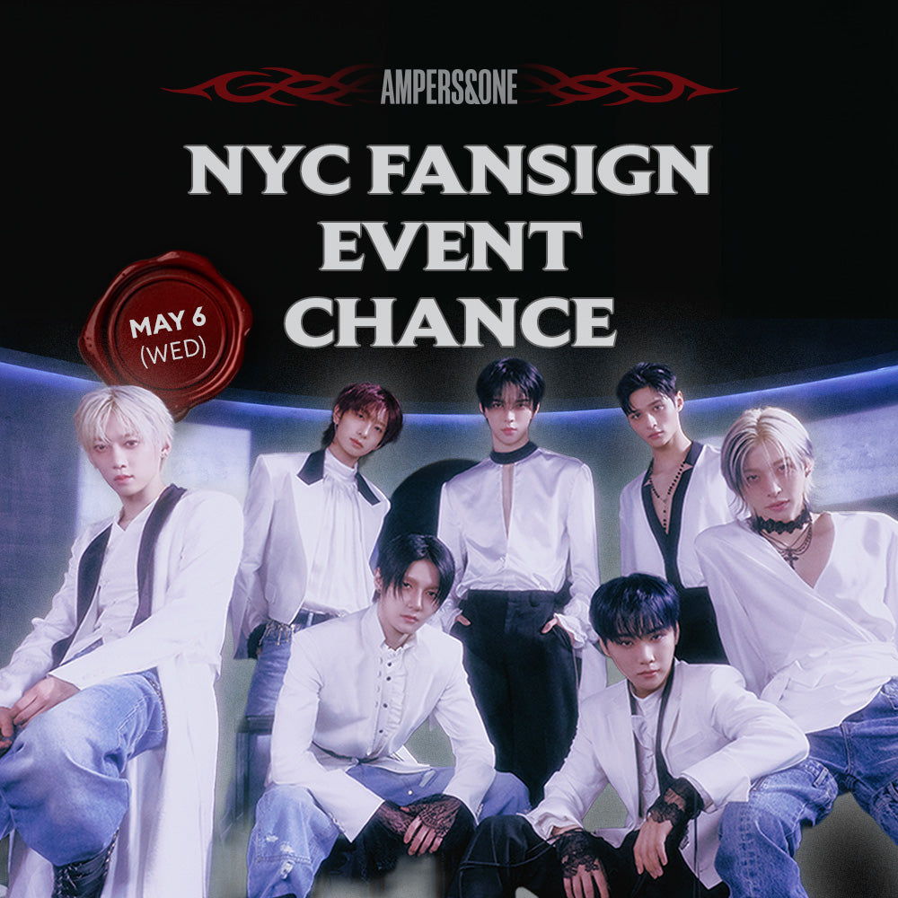 [AMPERS&ONE - 4th MINI ALBUM : DEFINITION (ARE Ver.)] 5/6 NYC FANSIGN EVENT WINNERS