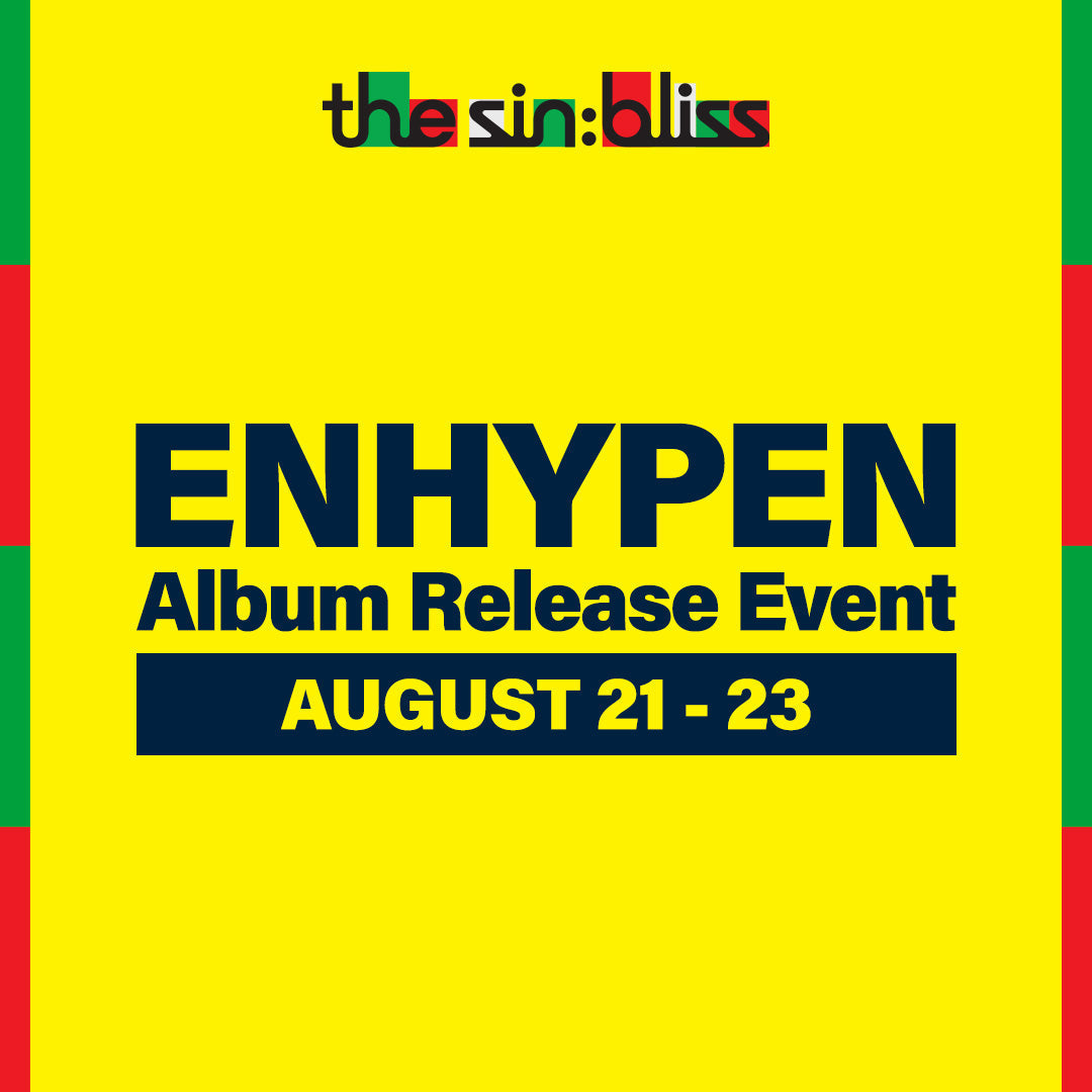 [ENHYPEN - THE SIN : BLISS] Album Release Event Locations