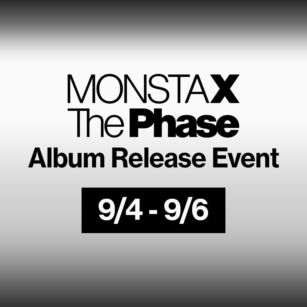 [MONSTA X - The Phase] Album Release Event Locations