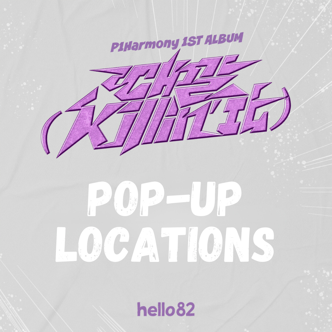 [P1Harmony - Killin' It] U.S. POP-UP LOCATIONS – hello82.shop