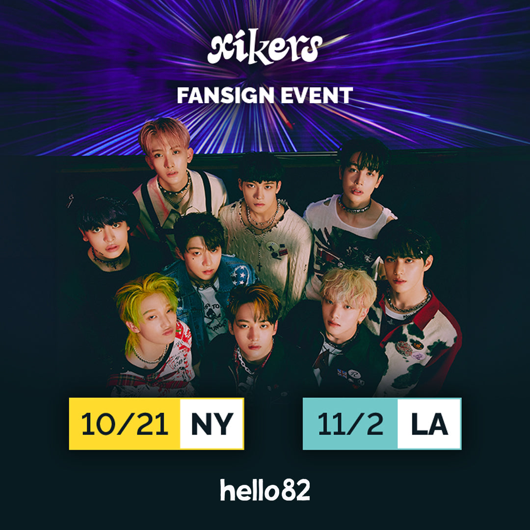 [xikers - HOUSE OF TRICKY : HOW TO PLAY] 10/21 NY FANSIGN Winners