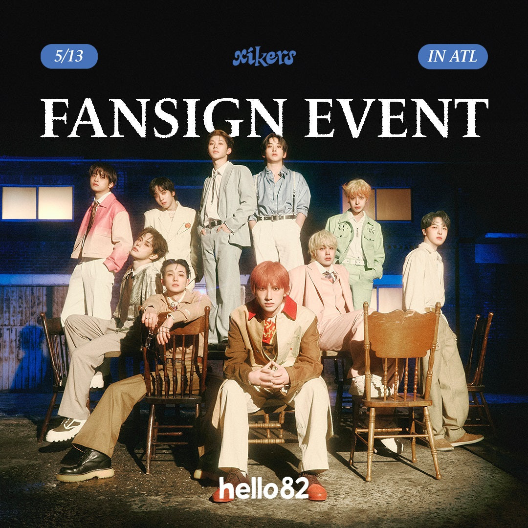 [xikers - HOUSE OF TRICKY : SPUR] 5/13 ATL FANSIGN EVENT WINNERS