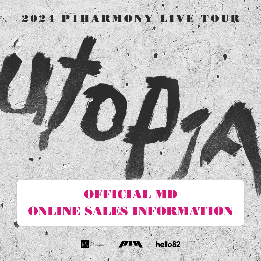 P1Harmony - 2024 LIVE TOUR [P1ustage H : UTOP1A] [OFFICIAL MERCH]