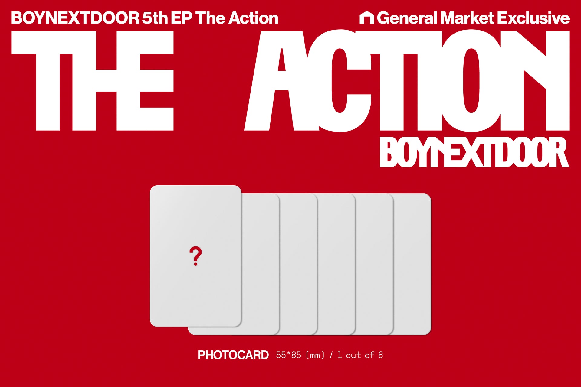 BOYNEXTDOOR 5th EP [The Action] (hello82 Exclusive)