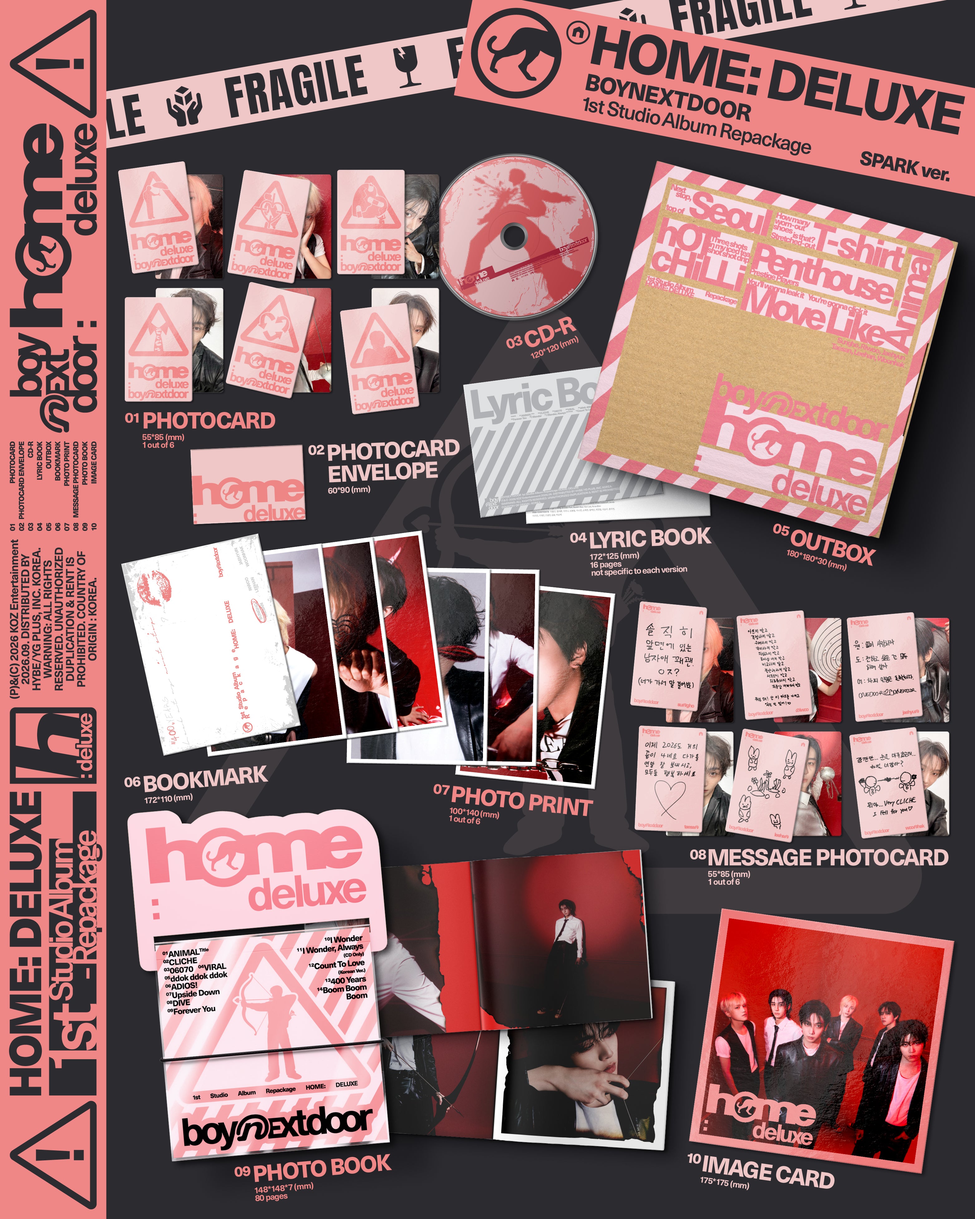 BOYNEXTDOOR - HOME: DELUXE (hello82 Exclusive) – hello82.shop
