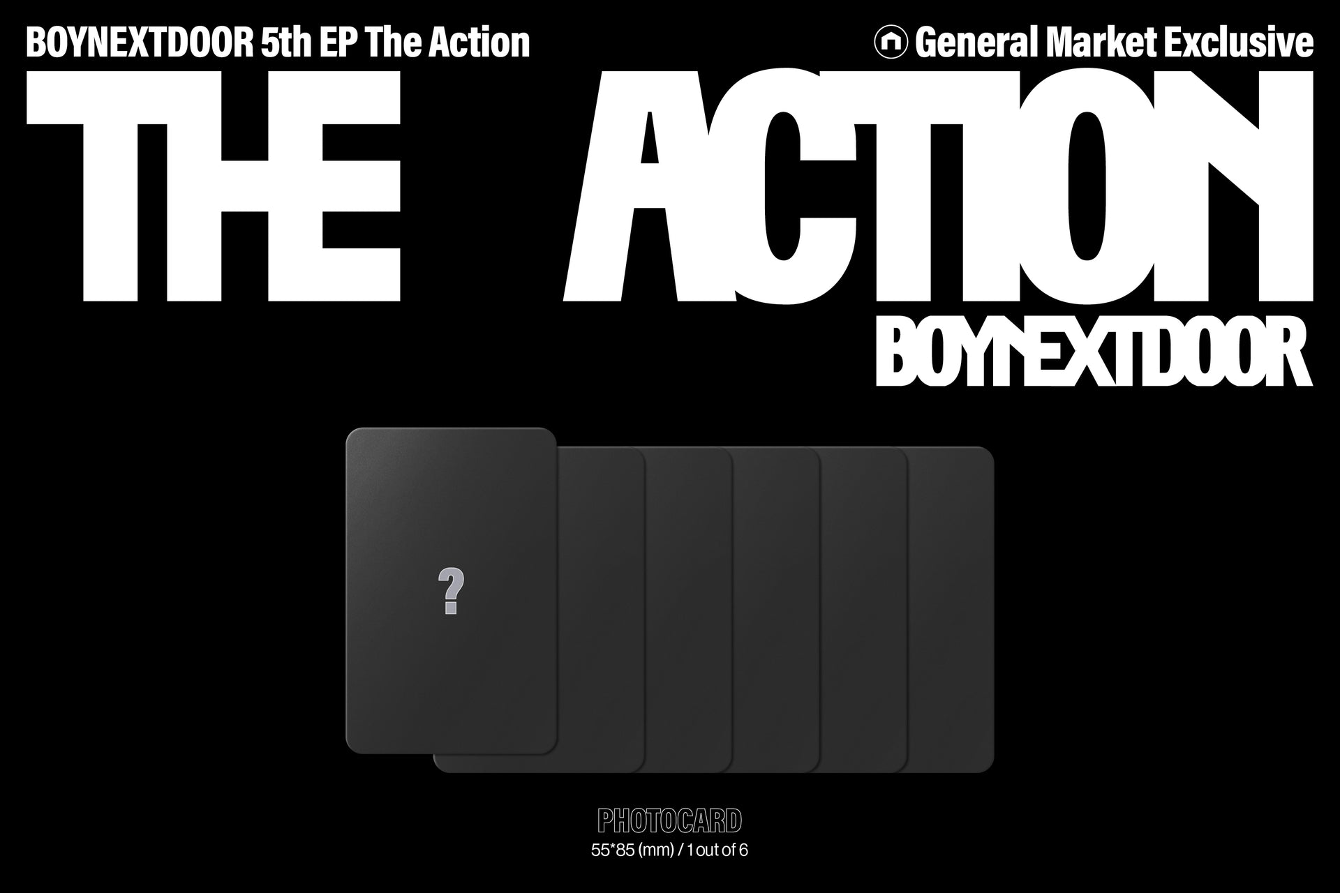 BOYNEXTDOOR 5th EP [The Action] (Frame ver.)