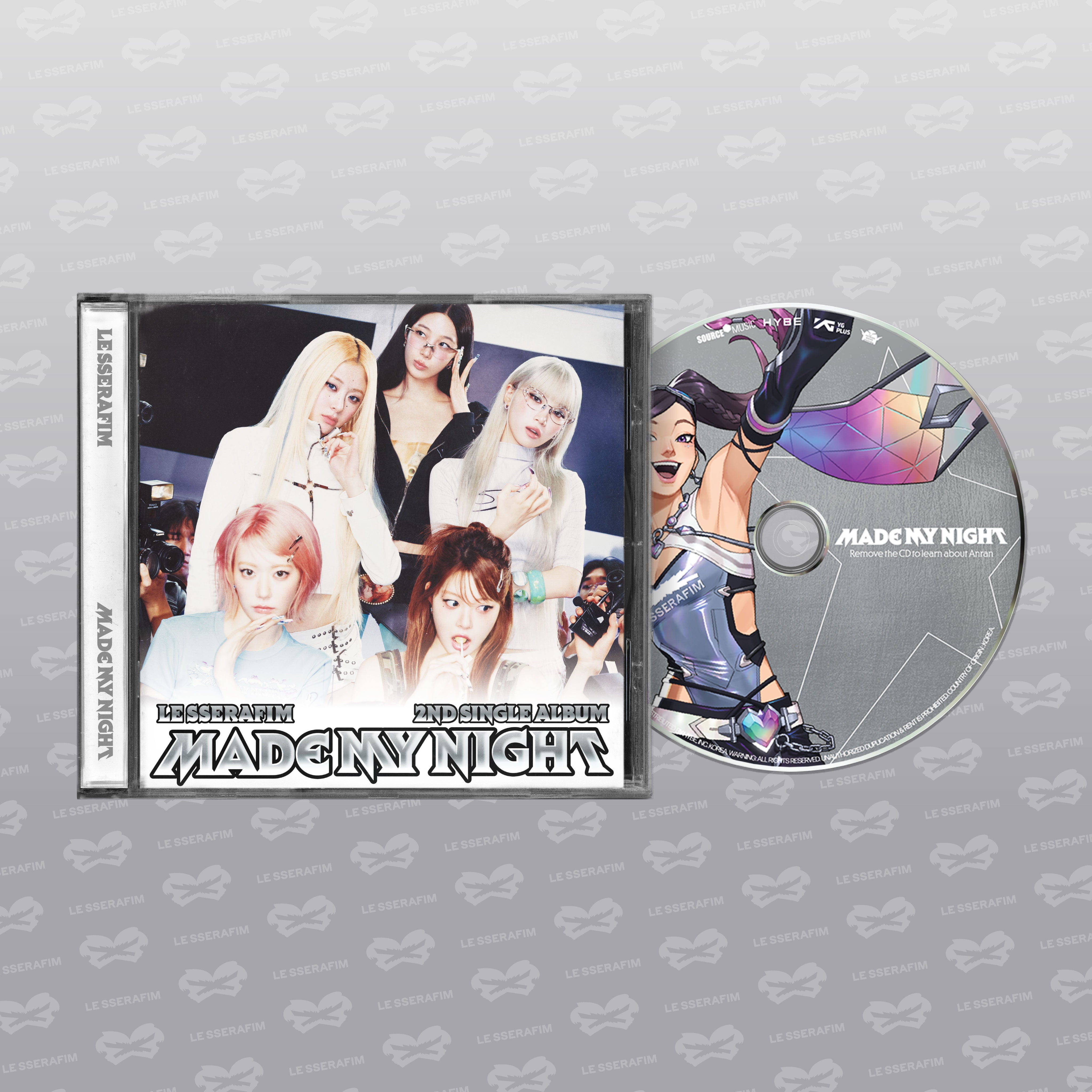 LE SSERAFIM - 2nd Single Album 'Made My Night' Single CD – hello82