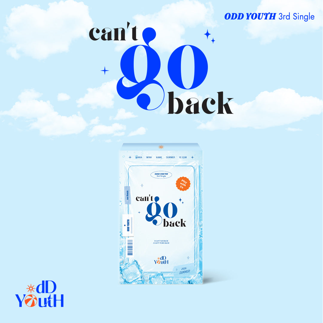 [Signed] ODD YOUTH - 3rd SINGLE ALBUM : can't go back