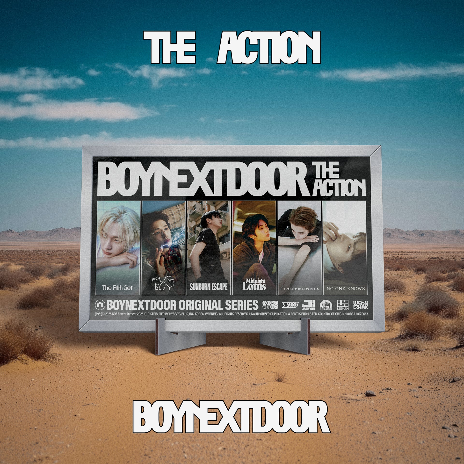 BOYNEXTDOOR 5th EP [The Action] (Frame ver.)