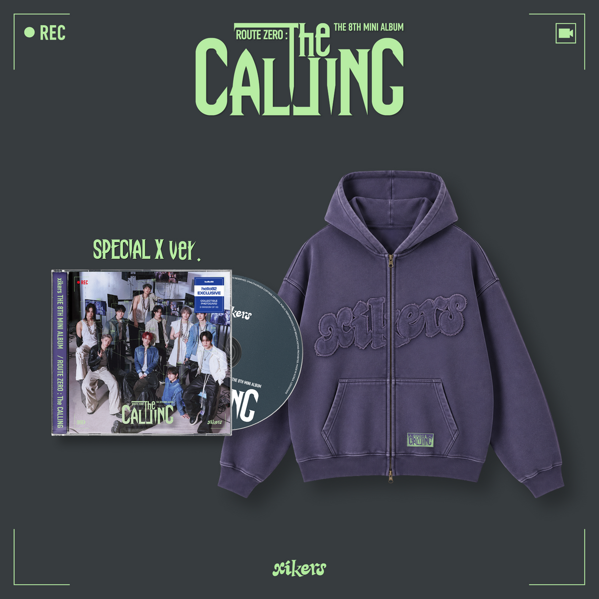 xikers - ROUTE ZERO : The CALLING - Fan Pack