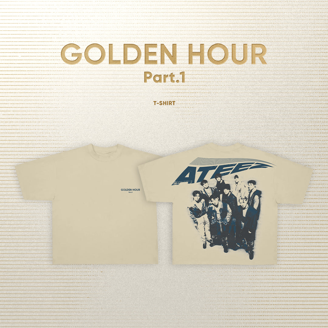 ATEEZ - GOLDEN HOUR T-shirt (ATEEZ Ver.)