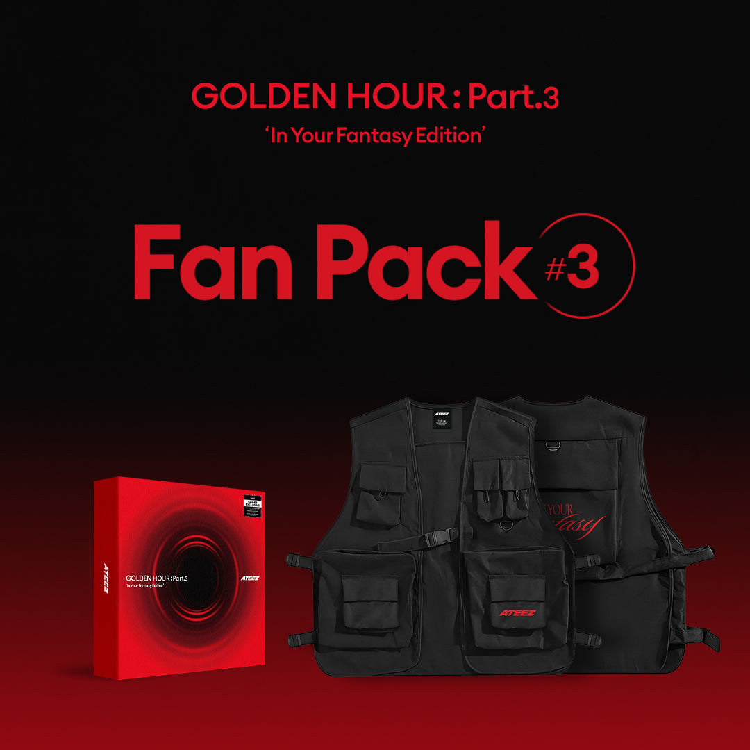 ATEEZ - GOLDEN HOUR : Part.3 'In Your Fantasy Edition' - Fan Pack #3