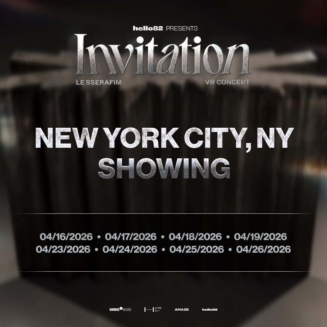 LE SSERAFIM VR CONCERT : INVITATION in NEW YORK, NEW YORK