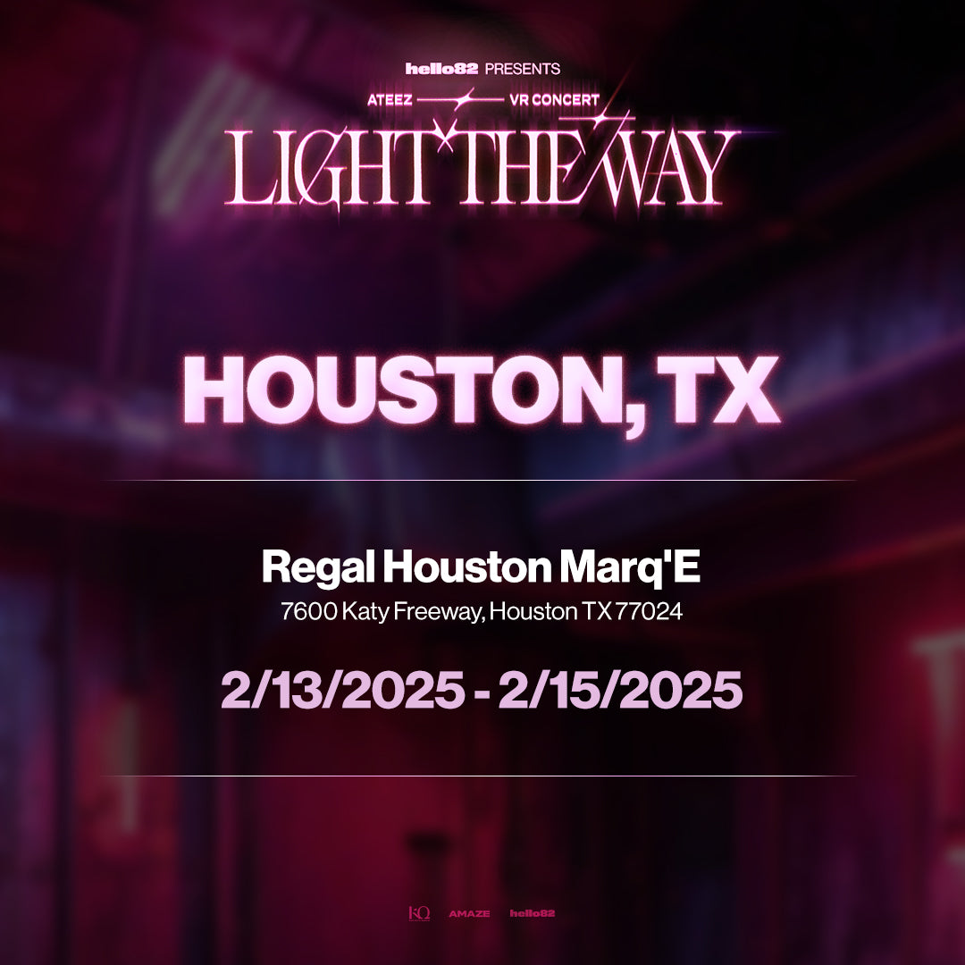 ATEEZ VR CONCERT : LIGHT THE WAY in HOUSTON, TX
