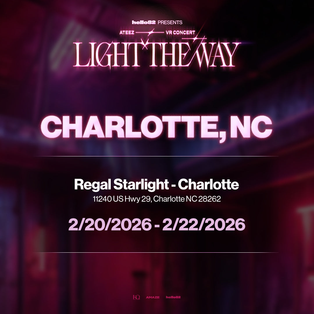 ATEEZ VR CONCERT : LIGHT THE WAY in CHARLOTTE, NC