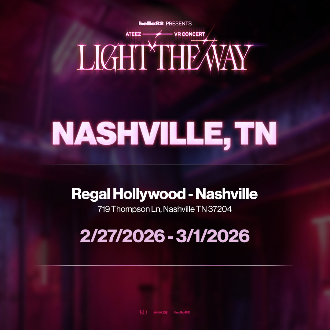 ATEEZ VR CONCERT : LIGHT THE WAY in NASHVILLE, TN