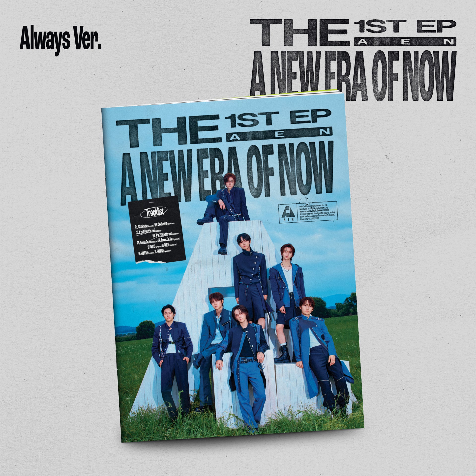 [Signed] AEN - THE 1ST EP : A NEW ERA OF NOW