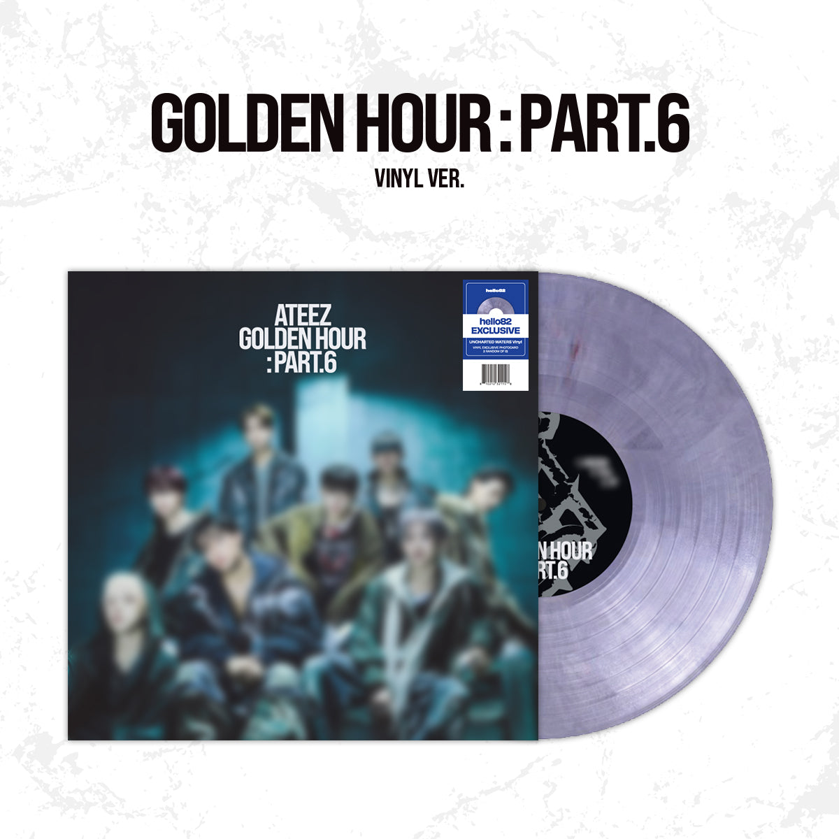 ATEEZ - GOLDEN HOUR : Part.6 (VINYL VER.) - hello82 Exclusive