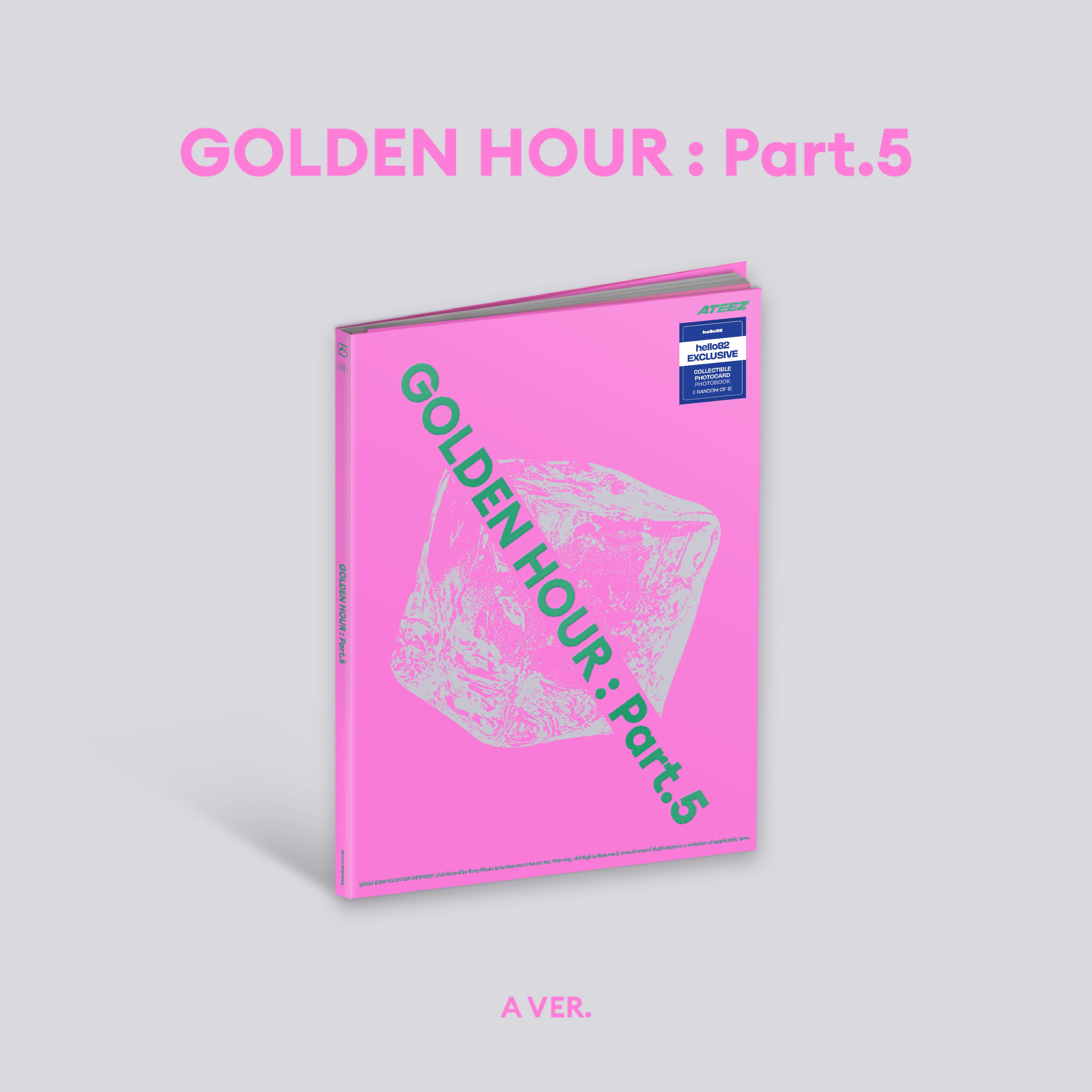 ATEEZ - GOLDEN HOUR : Part.5 - hello82 Exclusive – hello82.shop