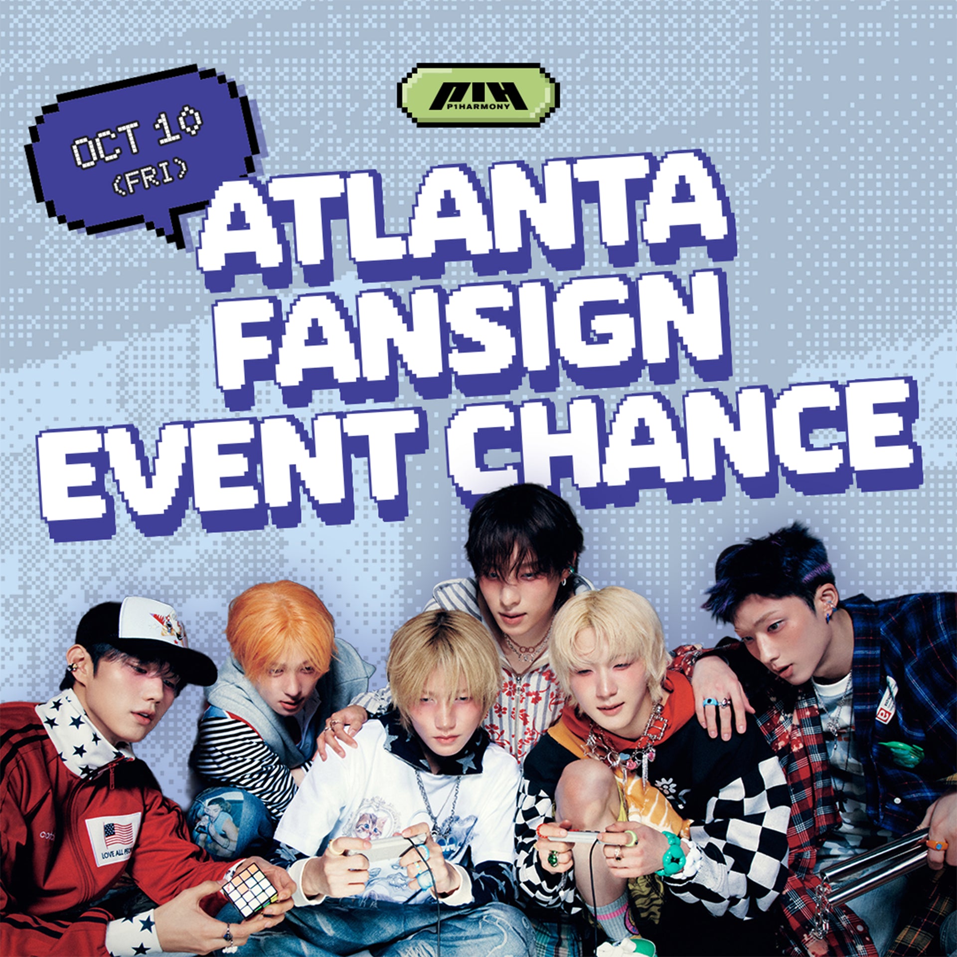 [10/10 ATLANTA FANSIGN] P1Harmony - EX (Compact)