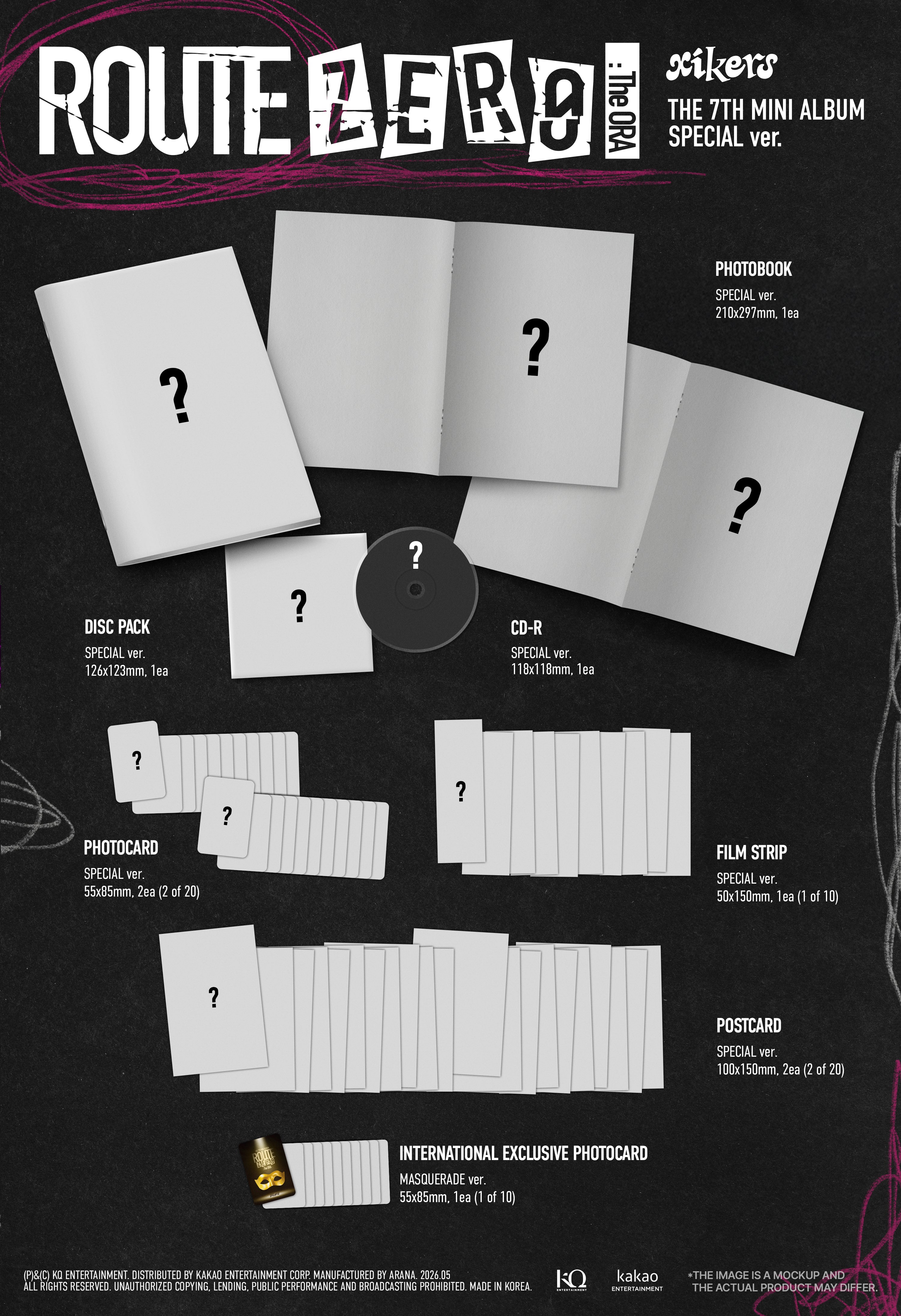 AUTOGRAPHED] Xikers - ROUTE ZERO: THE ORA [Special Ver.] – Kpop