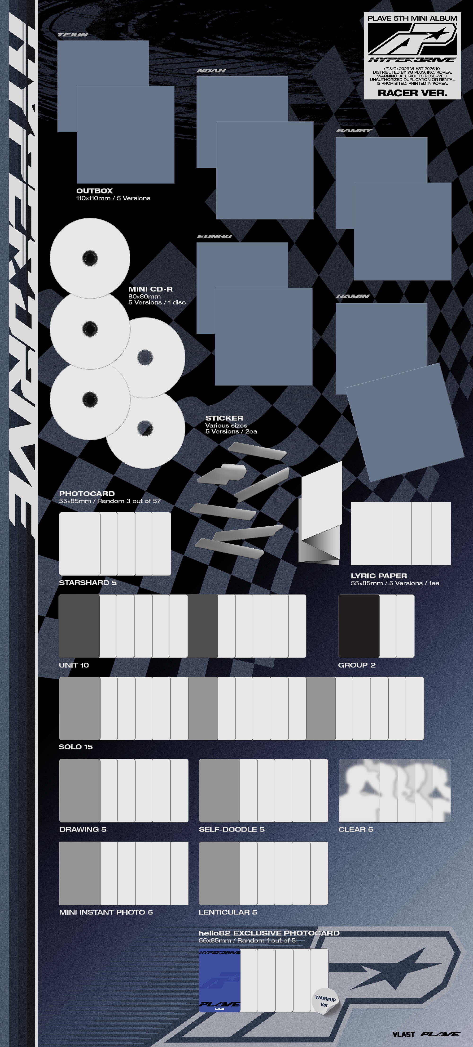 PLAVE - HYPERDRIVE (Racer Ver.) - hello82 Exclusive – hello82.shop