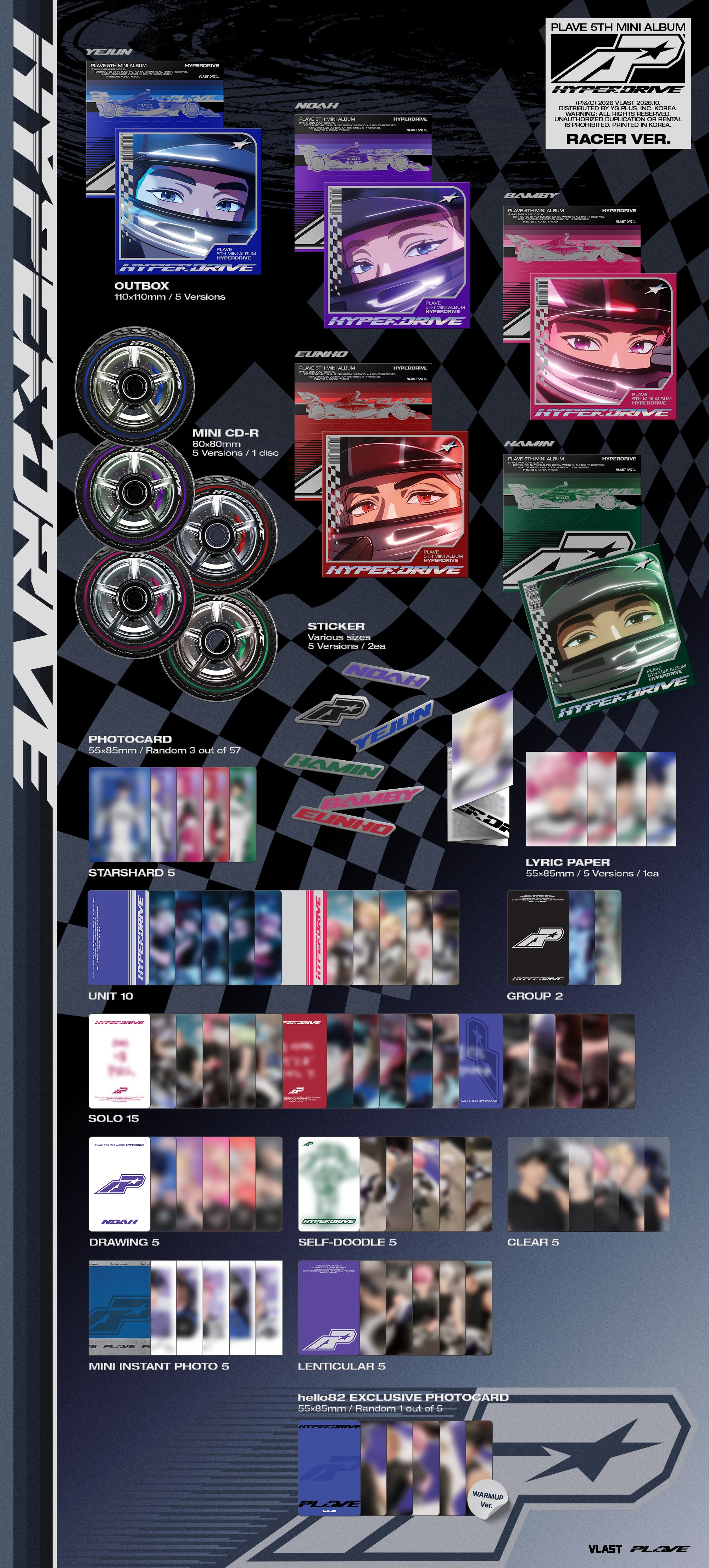 PLAVE - HYPERDRIVE (Racer Ver.) - hello82 Exclusive – hello82.shop