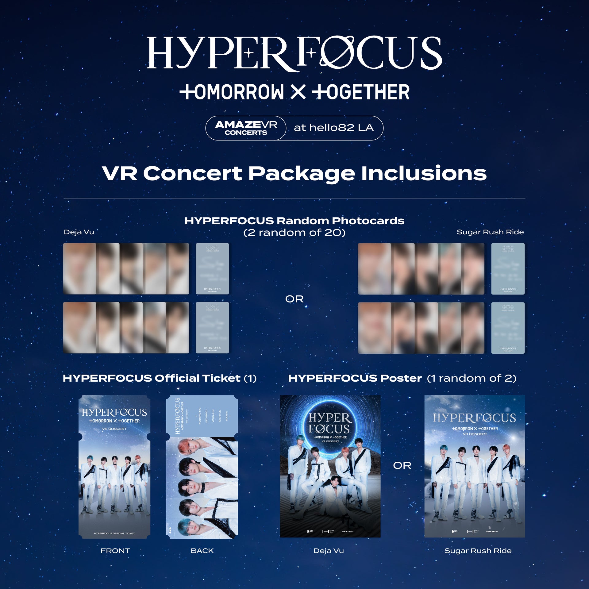 HYPERFOCUS : TOMORROW X TOGETHER VR CONCERT